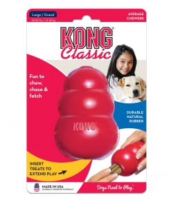 Kong Juguete Clásico Rojo (L)